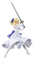Fate/Stay Night Unlimited Blade Works 1/8 Scale Pre-Painted Figure: Saber White Dress Ver. (Re-run) thumbnail 1