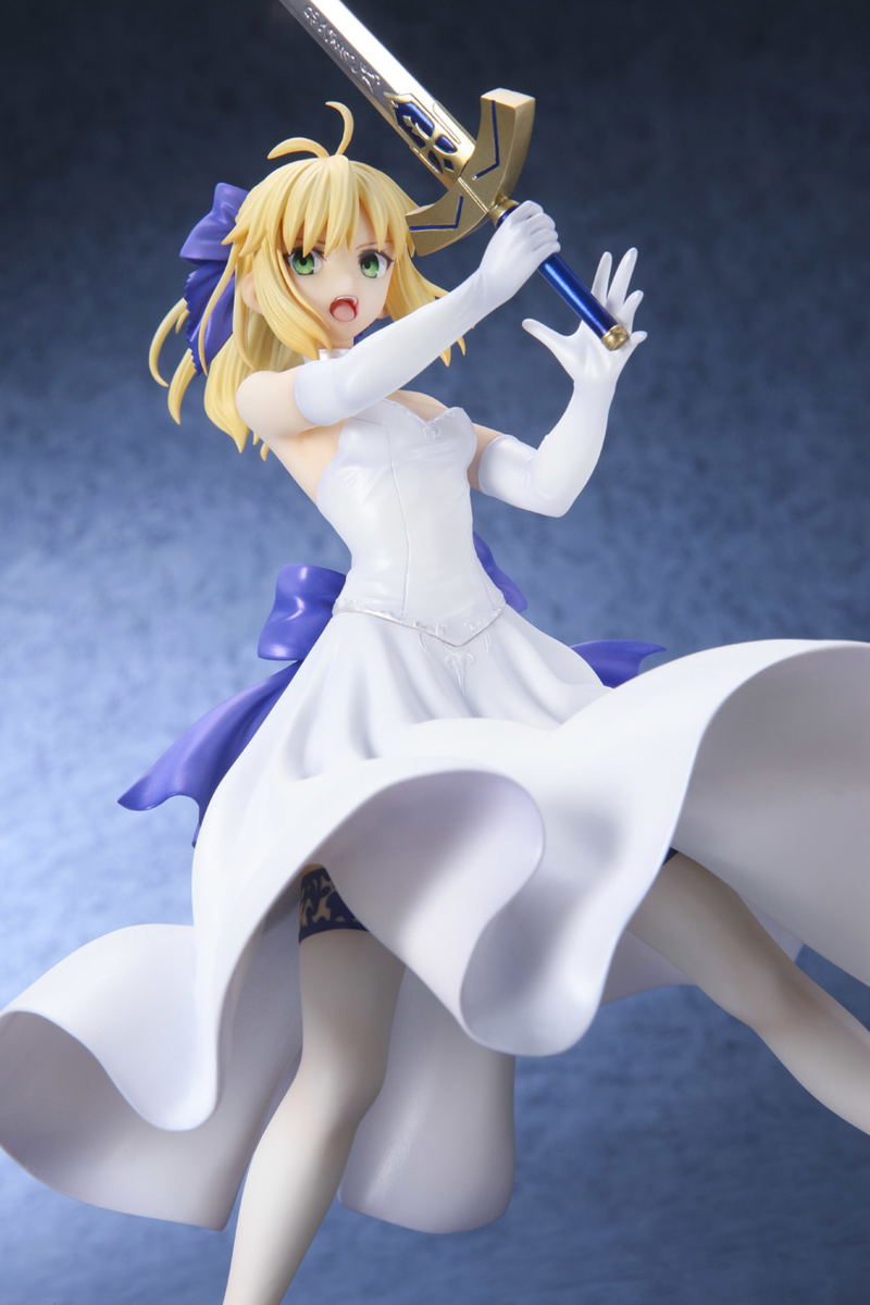 Fate/Stay Night Unlimited Blade Works 1/8 Scale Pre-Painted Figure: Saber White Dress Ver. (Re-run) image 11