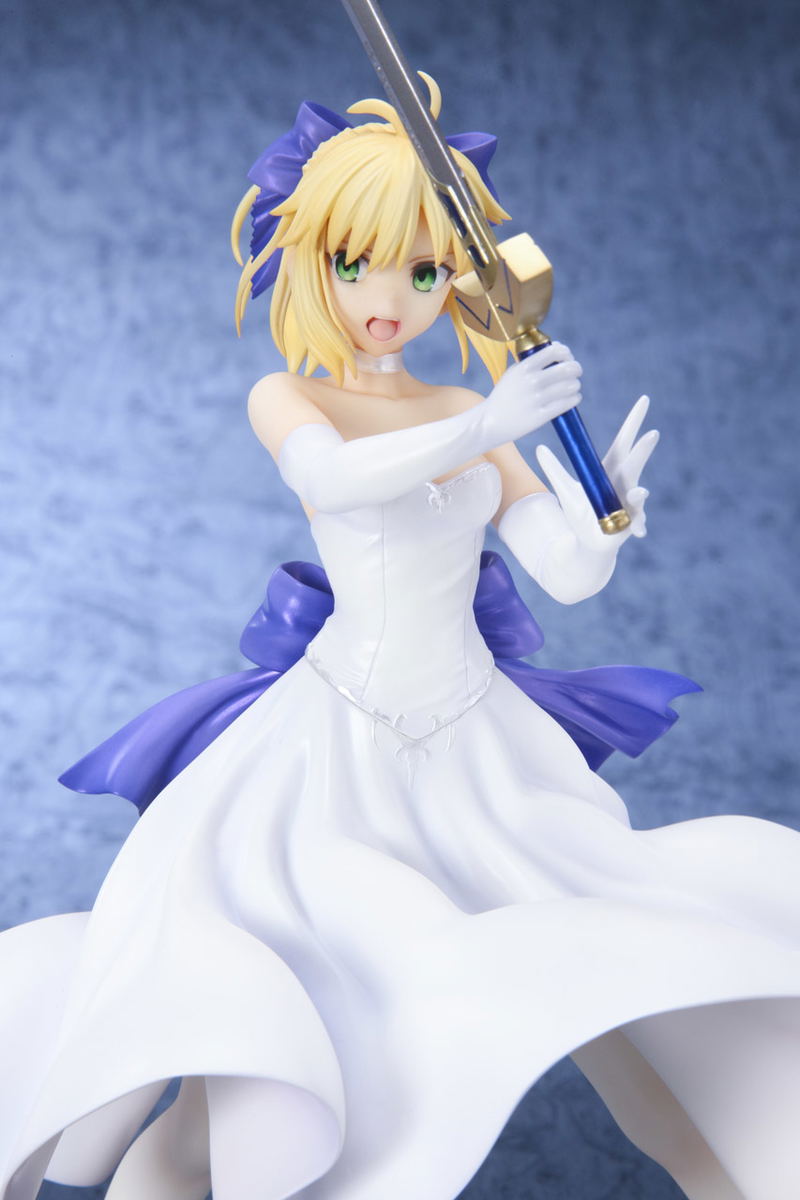 Fate/Stay Night Unlimited Blade Works 1/8 Scale Pre-Painted Figure: Saber White Dress Ver. (Re-run) image 12