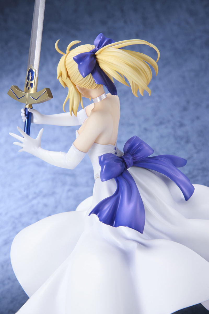 Fate/Stay Night Unlimited Blade Works 1/8 Scale Pre-Painted Figure: Saber White Dress Ver. (Re-run) image 13