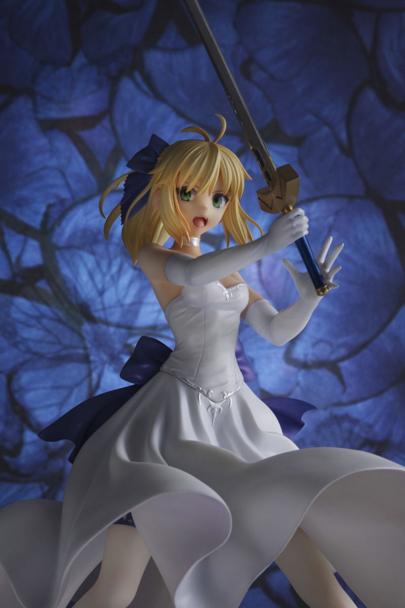 Fate/Stay Night Unlimited Blade Works 1/8 Scale Pre-Painted Figure: Saber White Dress Ver. (Re-run) image 15