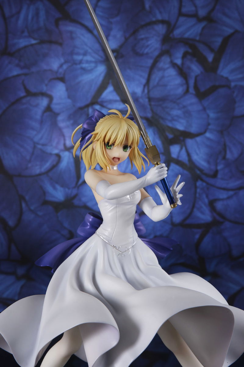 Fate/Stay Night Unlimited Blade Works 1/8 Scale Pre-Painted Figure: Saber White Dress Ver. (Re-run) image 16