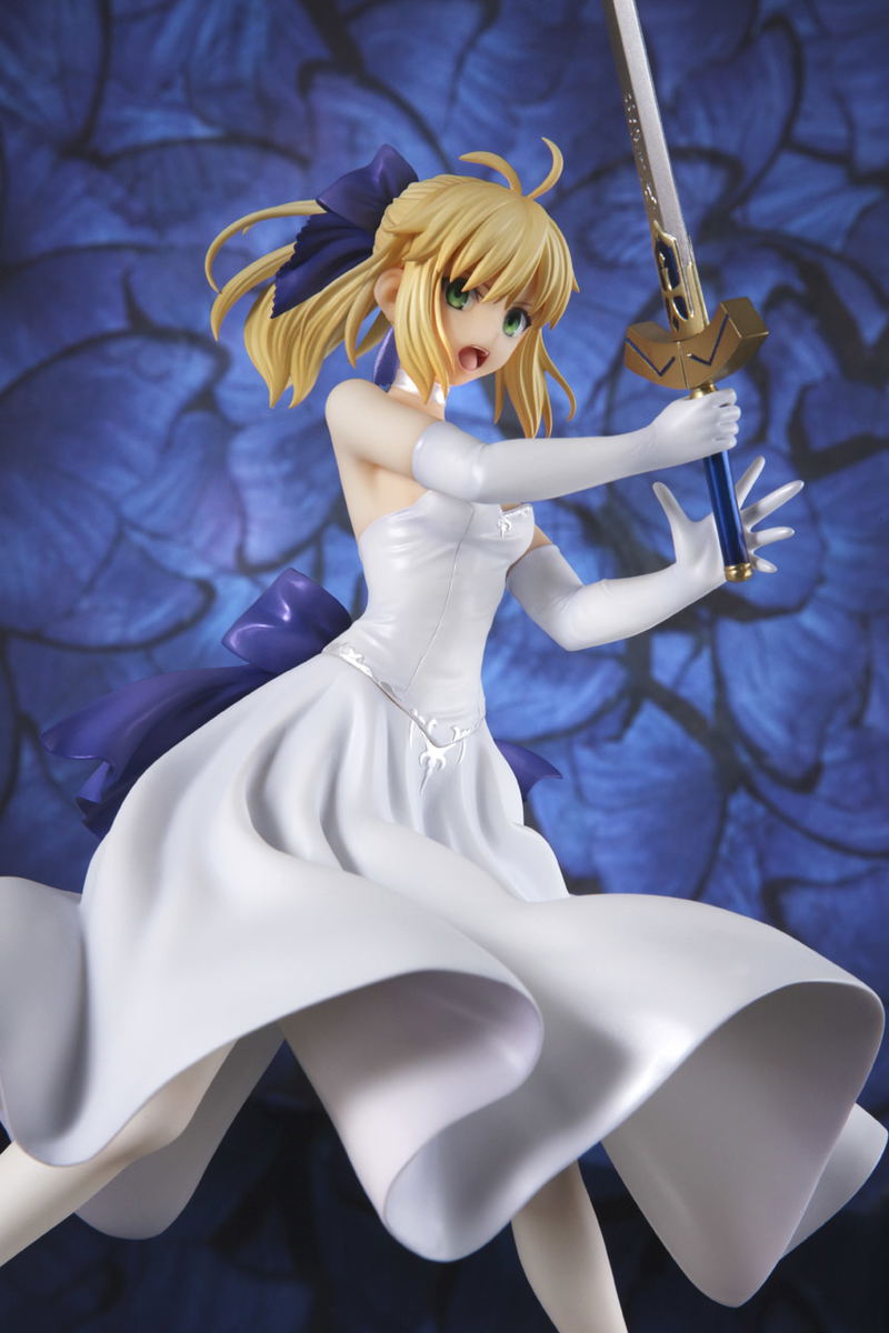 Fate/Stay Night Unlimited Blade Works 1/8 Scale Pre-Painted Figure: Saber White Dress Ver. (Re-run) image 17