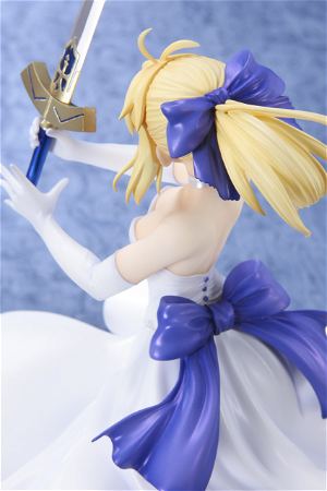 Fate/Stay Night Unlimited Blade Works 1/8 Scale Pre-Painted Figure: Saber White Dress Ver. (Re-run)