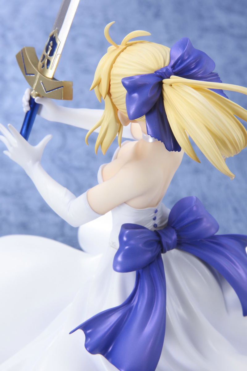 Fate/Stay Night Unlimited Blade Works 1/8 Scale Pre-Painted Figure: Saber White Dress Ver. (Re-run) image 7