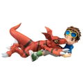 G.E.M. Series Digimon Tamers: Guilmon & Takato Matsuda thumbnail 1