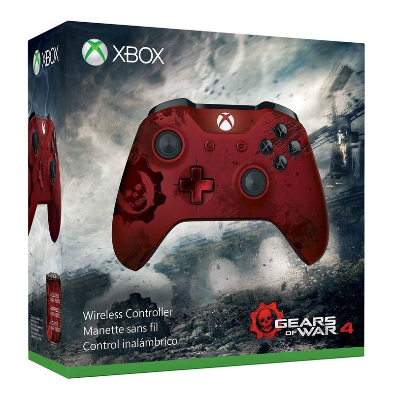 Xbox Wireless Controller (Gears of War 4 Crimson Omen Limited Edition) image 4