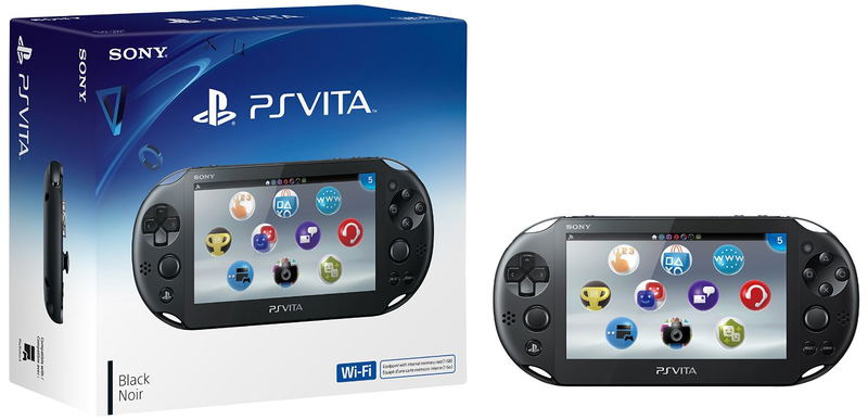 PS Vita PlayStation Vita New Slim Model PCH-2001 (Black)