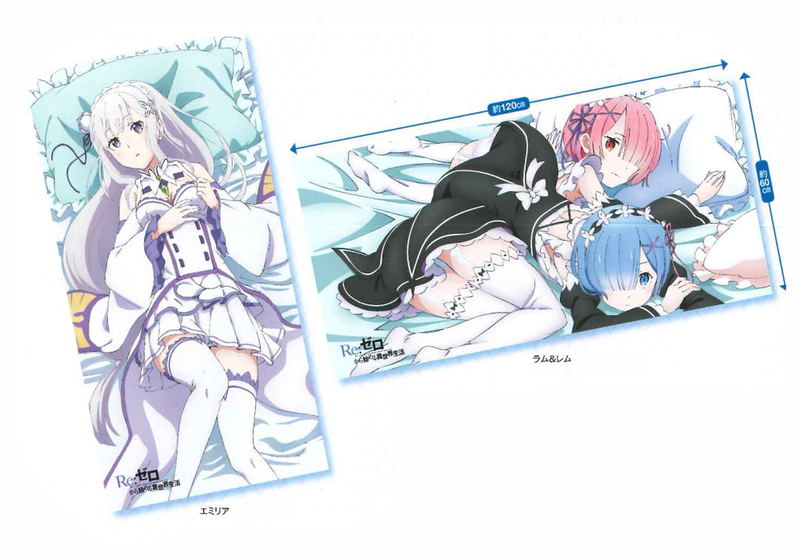 Re:Zero kara Hajimeru Isekai Seikatsu PM Bath Towel (Set of 2 pieces) image 2