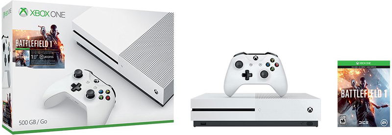 Xbox One S Battlefield 1 Bundle (500GB Console) image 4