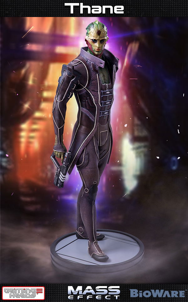 Mass Effect 1/4 Scale Statue: Thane image 1