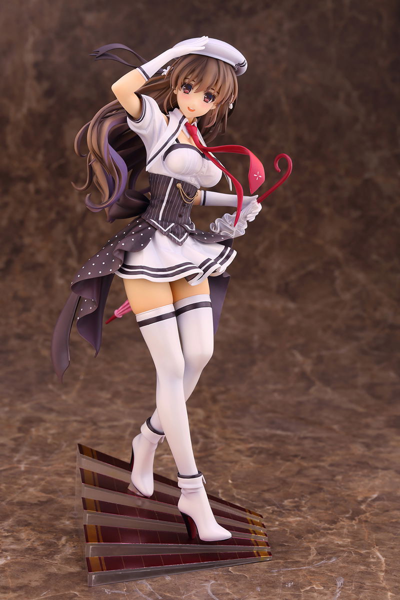 Chunithm 1/7 Scale Pre-Painted PVC Figure: Mishima Haruna image 2