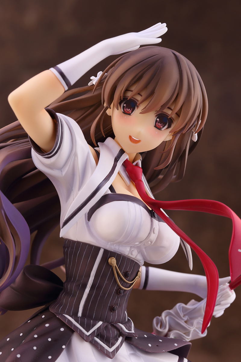 Chunithm 1/7 Scale Pre-Painted PVC Figure: Mishima Haruna image 14