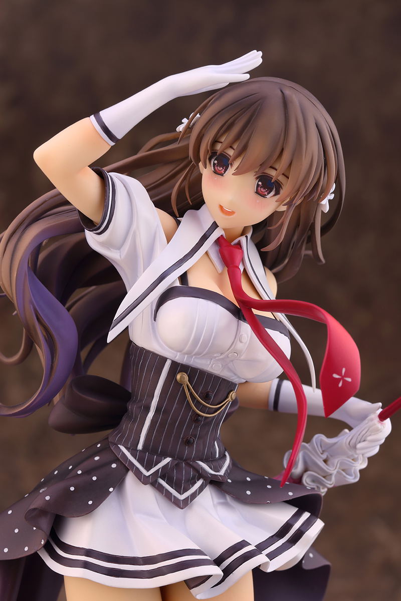 Chunithm 1/7 Scale Pre-Painted PVC Figure: Mishima Haruna image 15