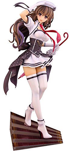 Chunithm 1/7 Scale Pre-Painted PVC Figure: Mishima Haruna image 1