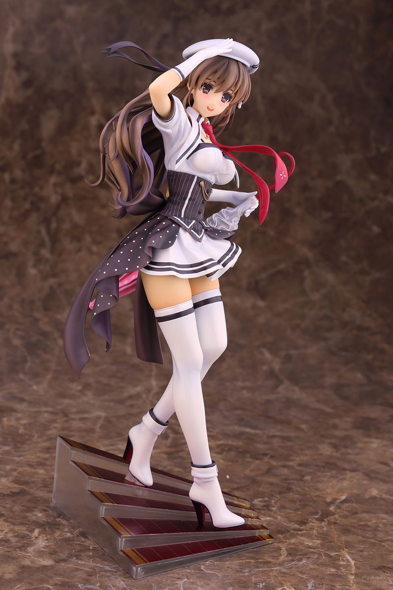 Chunithm 1/7 Scale Pre-Painted PVC Figure: Mishima Haruna image 6
