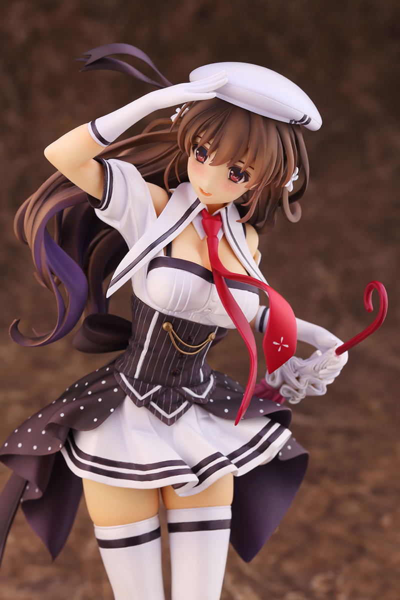 Chunithm 1/7 Scale Pre-Painted PVC Figure: Mishima Haruna image 9