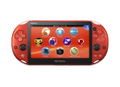 PS Vita PlayStation Vita New Slim Model - PCH-2000 (Metallic Red) thumbnail 1