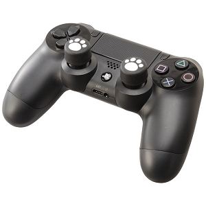 PS4 Analog Stick Cover Cat Paw High Type (Black)