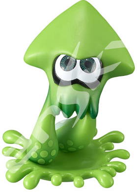 Splatoon Kumukumu Puzzle: Mini Squid Lime Green