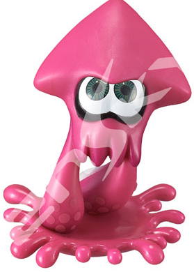 Splatoon Kumukumu Puzzle: Mini Squid Pink