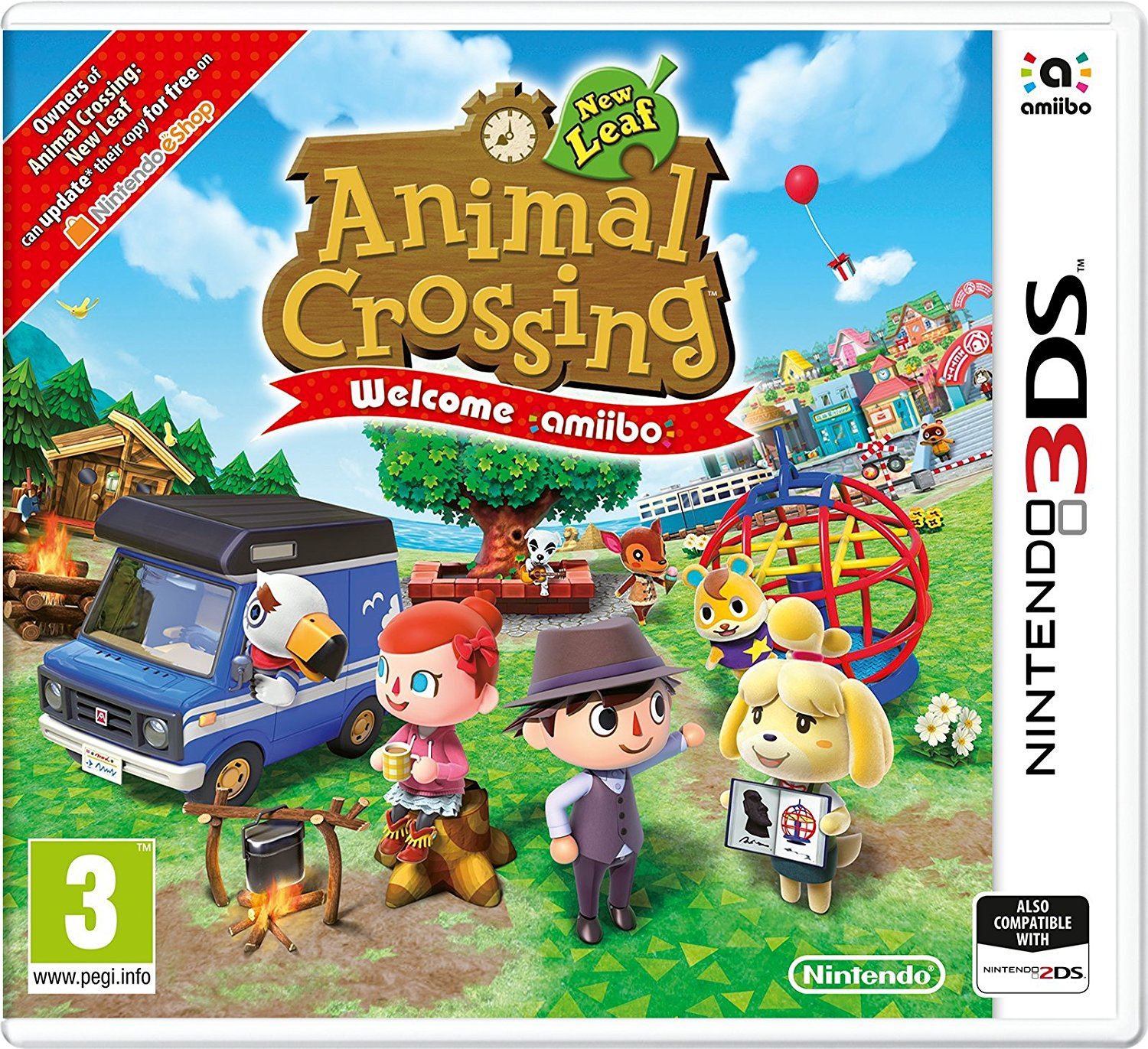 Animal Crossing: New Leaf - Welcome Amiibo for Nintendo 3DS
