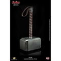 King Arts 1/1 Movie Props Series Avengers Age of Ultron: Thor Hammer Mjolnir & Mark 43 Armor Set (Pedestal Style) thumbnail 6