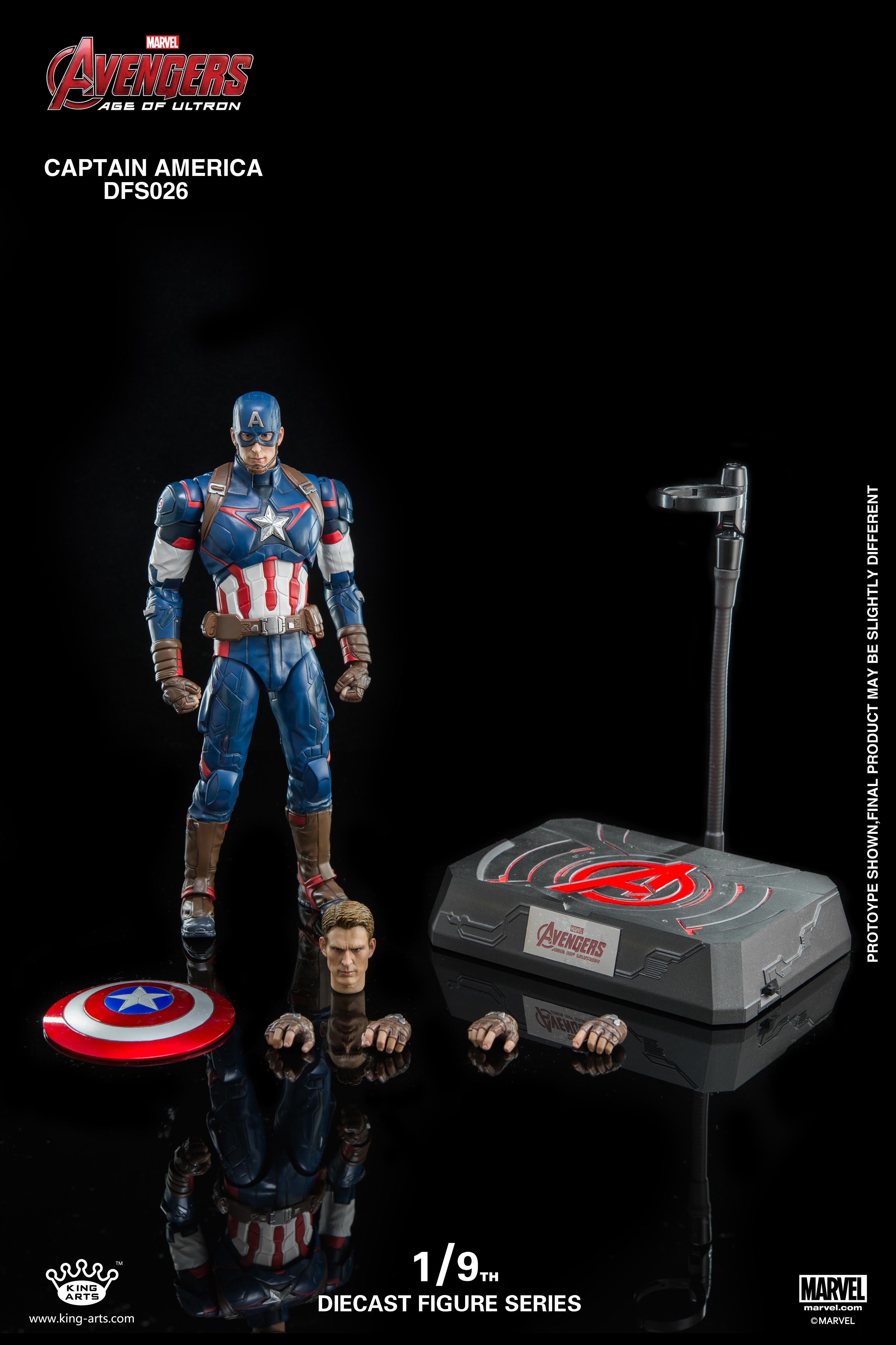King Arts Avengers Age of Ultron 1/9 Diecast Figure Series