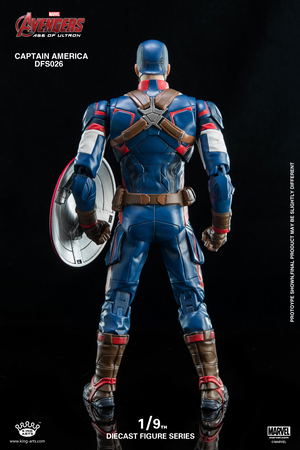 King Arts Avengers Age of Ultron 1/9 Diecast Figure Series: Captain America_