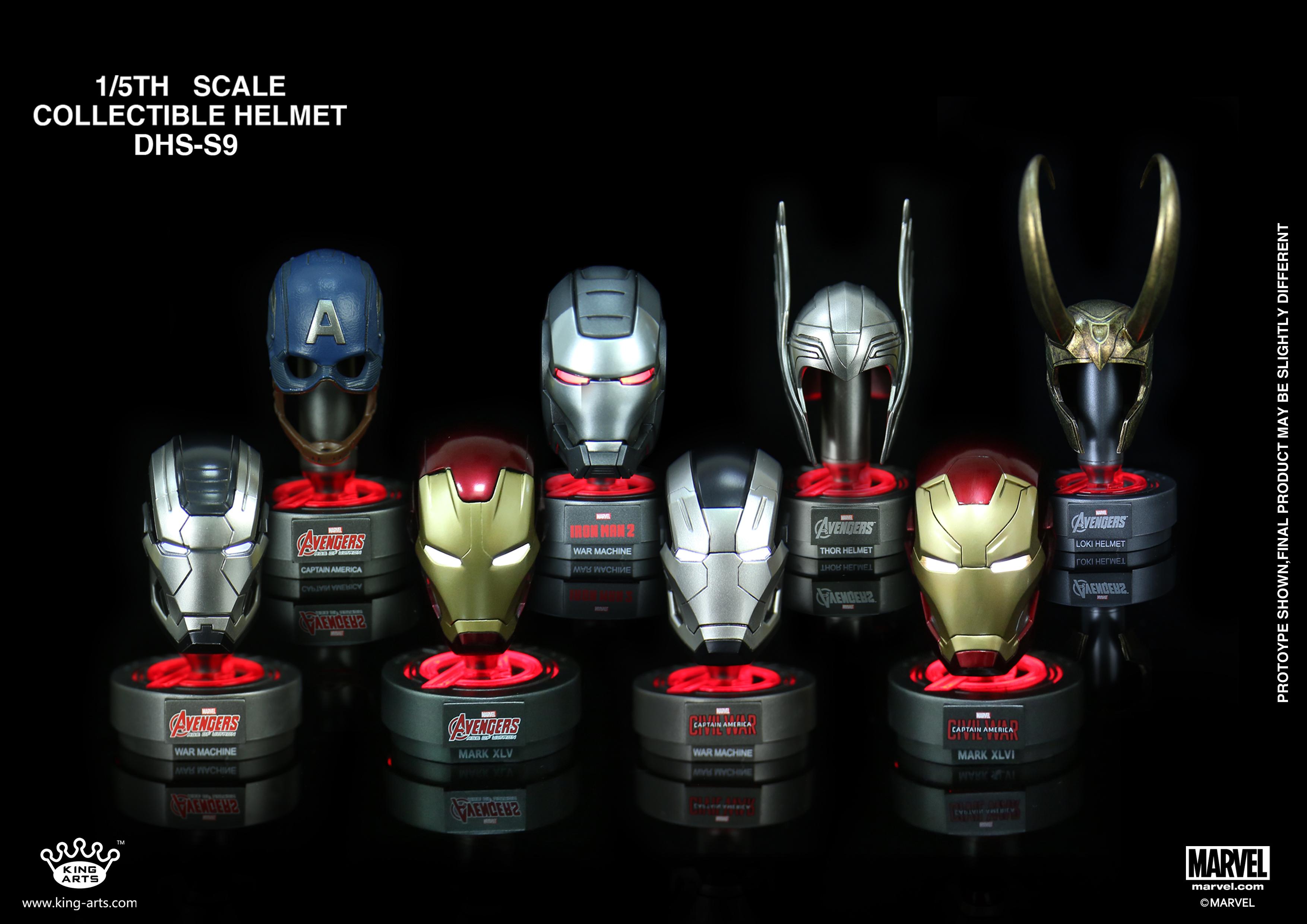 iron man deluxe helmet series Iron-Man MK50 Electronic Cosplay Helmet, VoiceTouch Control with LED Eyes Switch to battle mode with eye lights and ear lights in red Iron Man 2-Iron Man Helmet