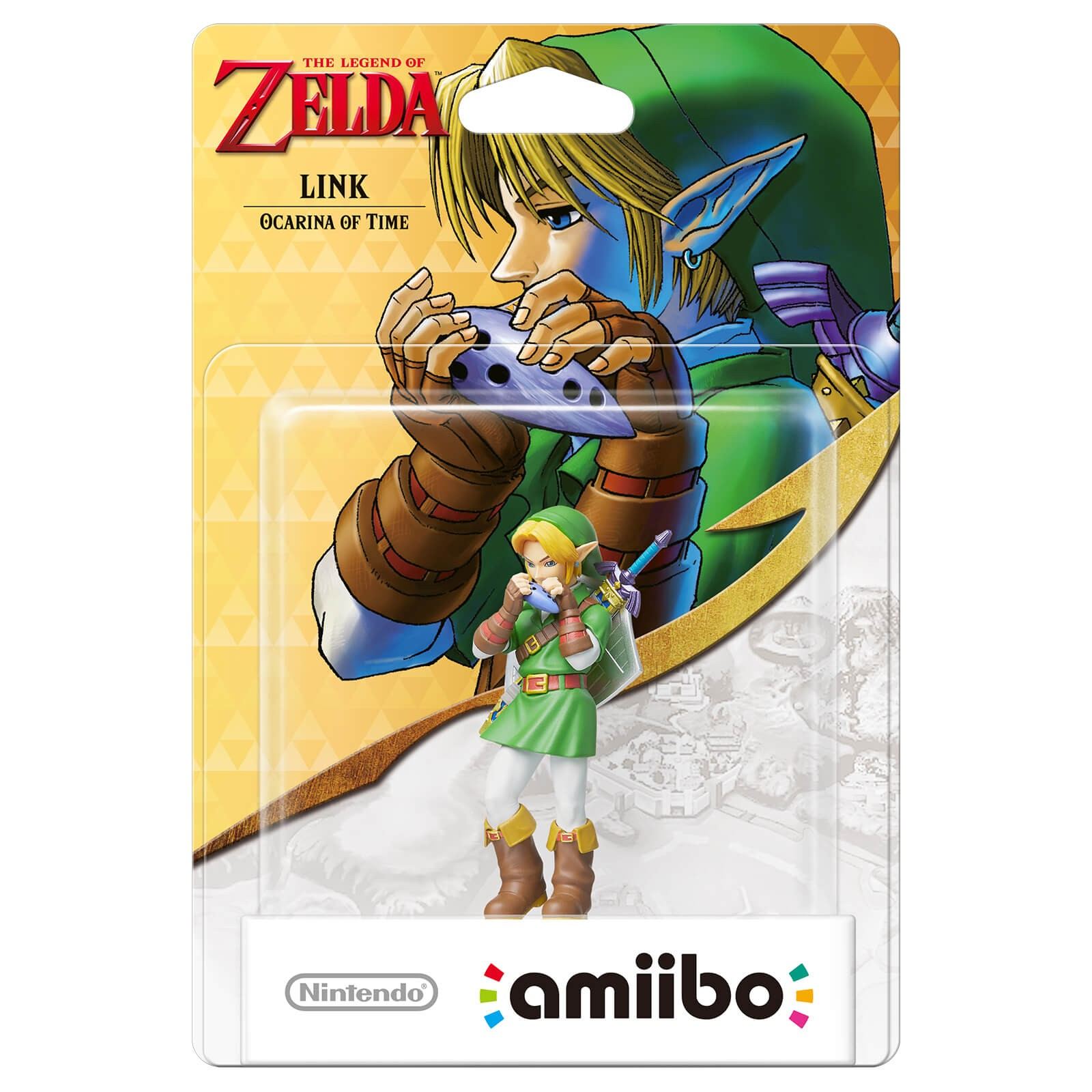 amiibo The Legend of Zelda Series Figure (Link Ocarina of Time) for Wii U,  New 3DS, New 3DS LL / XL, SW