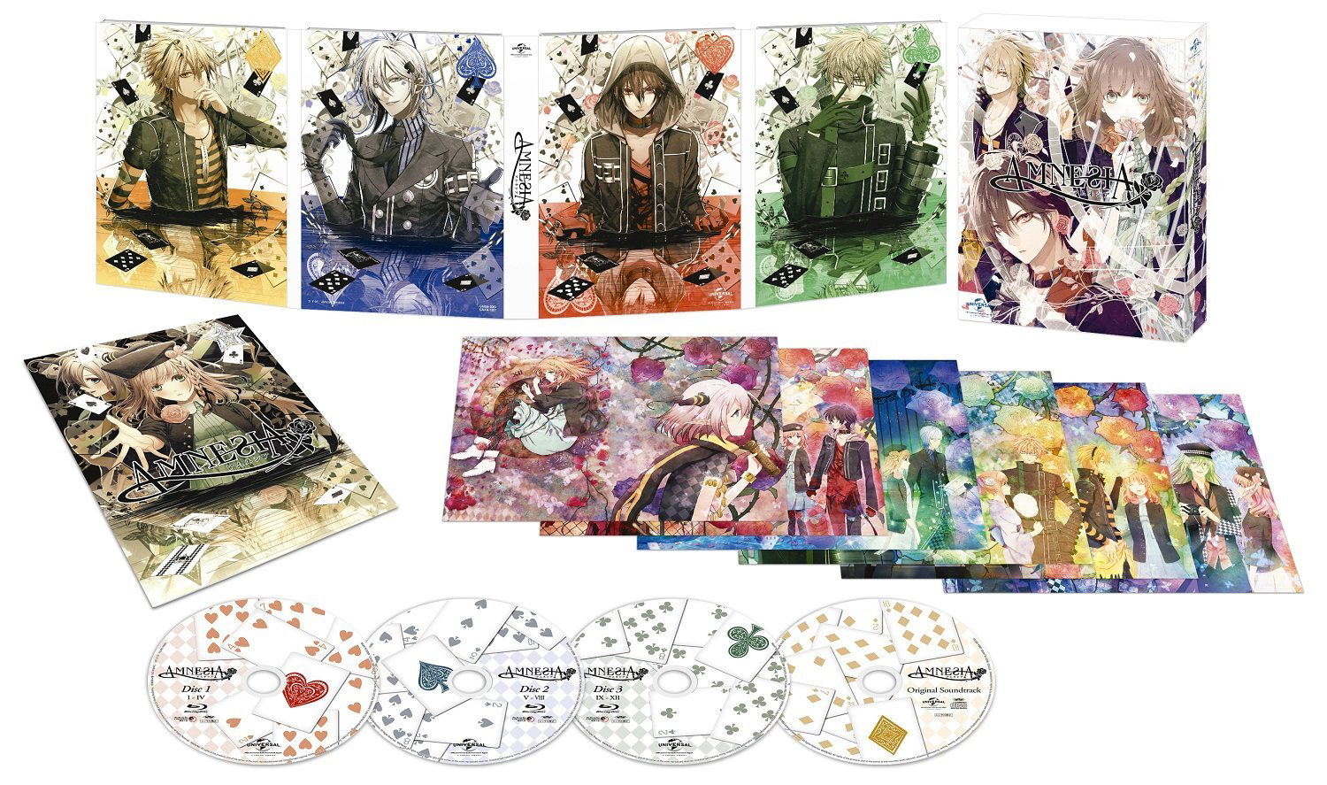 AMNESIA Blu-ray BOX 初回限定生産　新品未開封 Amnesia Blu-ray Box [Blu-ray+CD Limited Edition]