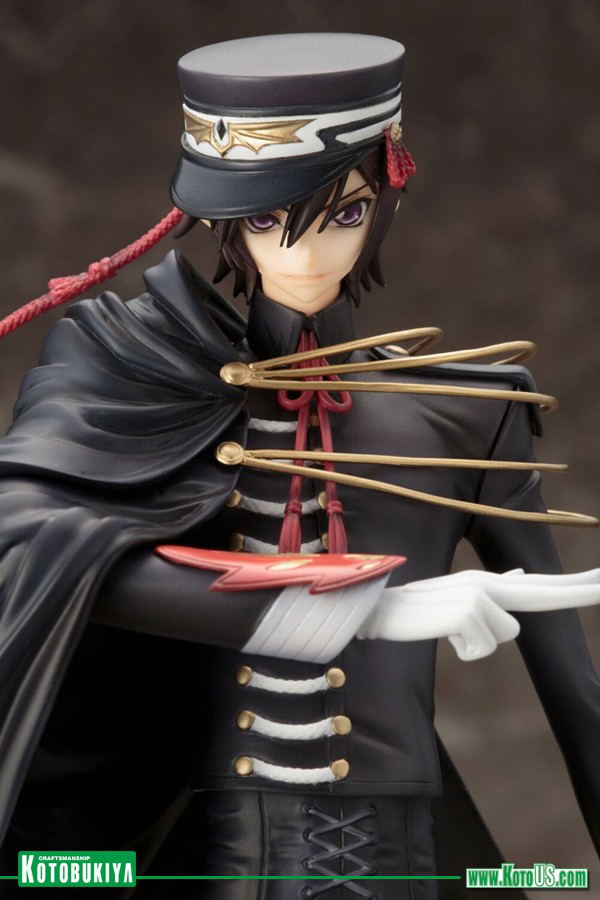 ARTFX J Code Geass Lelouch of the Rebellion R2: Lelouch Code Black 1st Live Encore! Ver. (Re-run) image 2