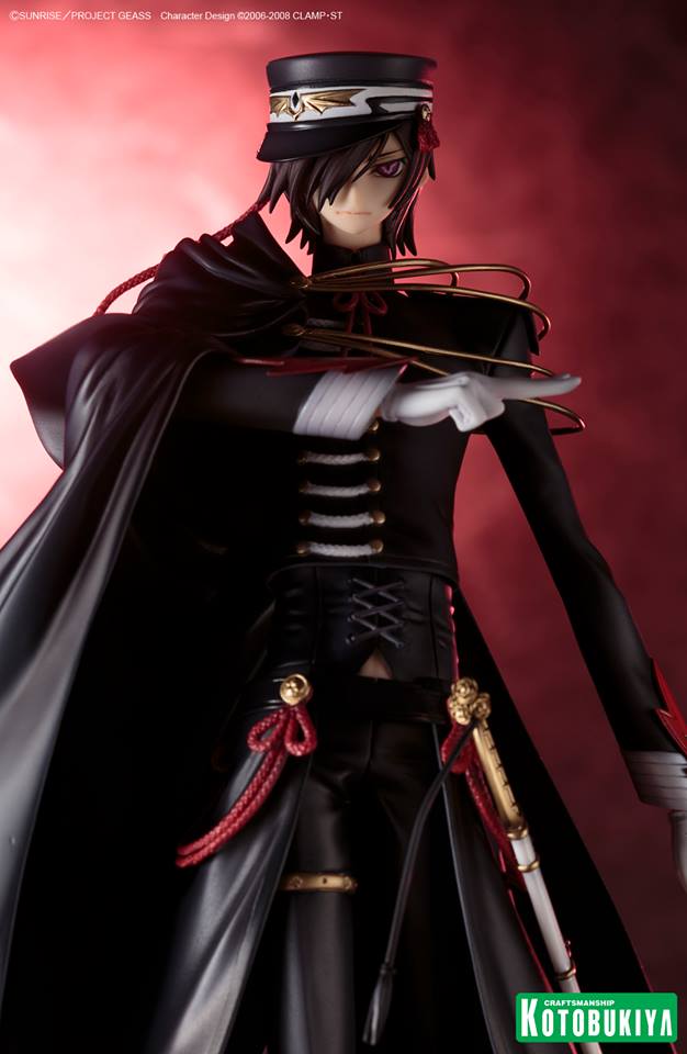 ARTFX J Code Geass Lelouch of the Rebellion R2: Lelouch Code Black 1st Live Encore! Ver. (Re-run) image 10