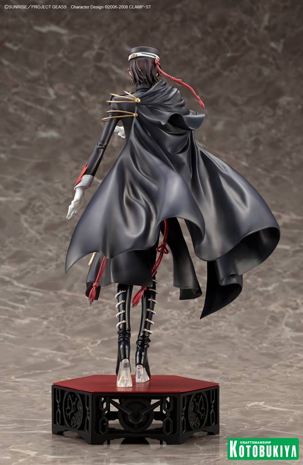 ARTFX J Code Geass Lelouch of the Rebellion R2: Lelouch Code Black 1st Live Encore! Ver. (Re-run) image 8