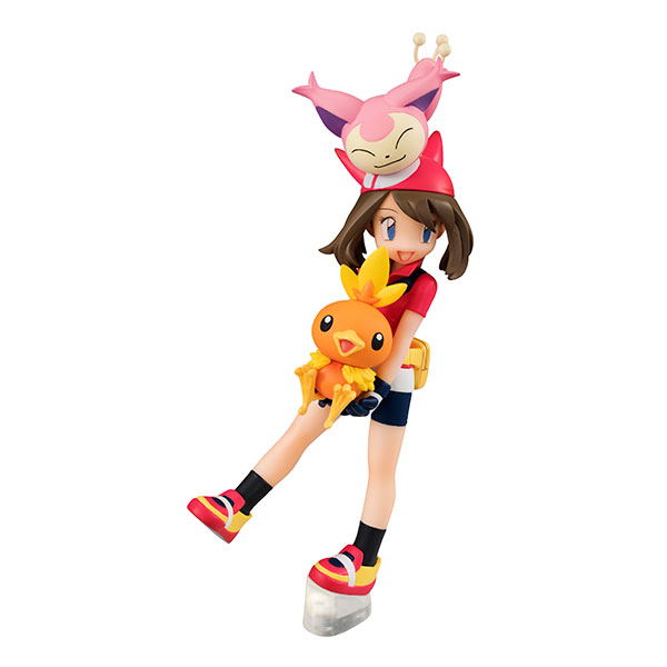 G.E.M. Series Pocket Monsters Pre-Painted PVC Figure: Haruka & Torchic & Skitty image 2