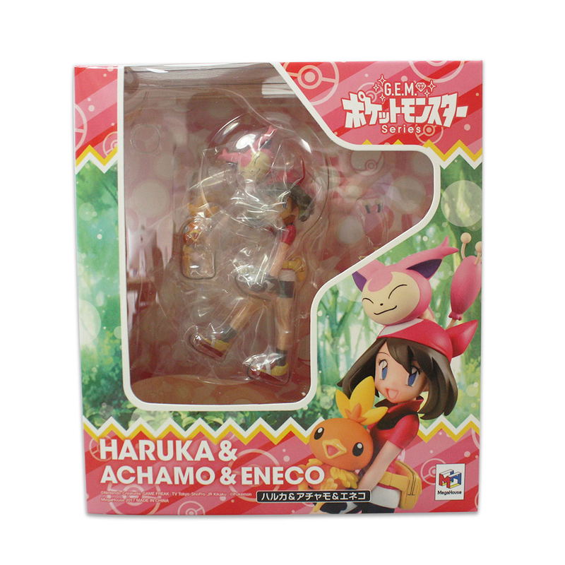G.E.M. Series Pocket Monsters Pre-Painted PVC Figure: Haruka & Torchic & Skitty image 7