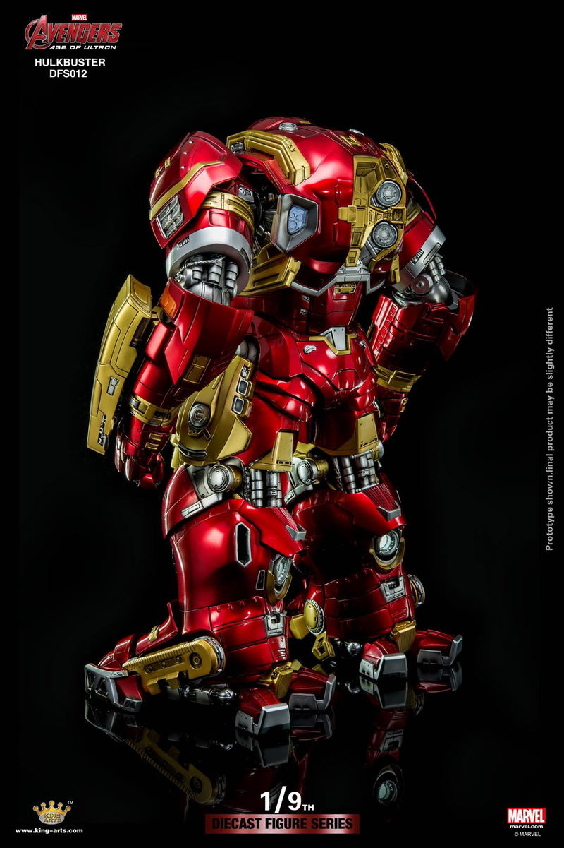 King Arts Avengers Age of Ultron 1/9 Diecast Figure Series: Hulkbuster image 3
