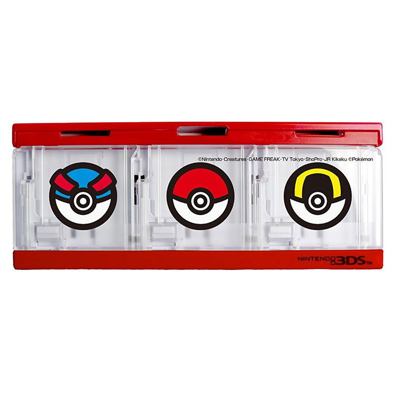 Pokemon Push Card Case 6 for 3DS (Monster Ball) image 2