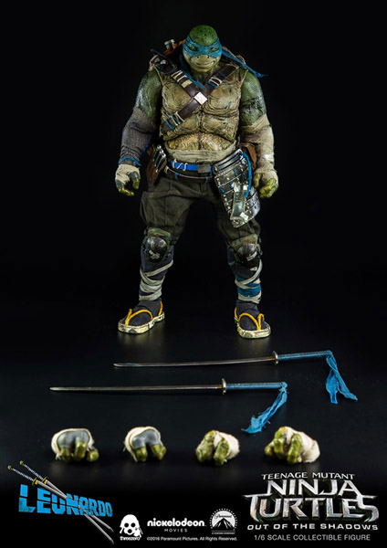 Teenage Mutant Ninja Turtles Out of the Shadows 1/6 Scale Collectible Figure: Leonardo image 9