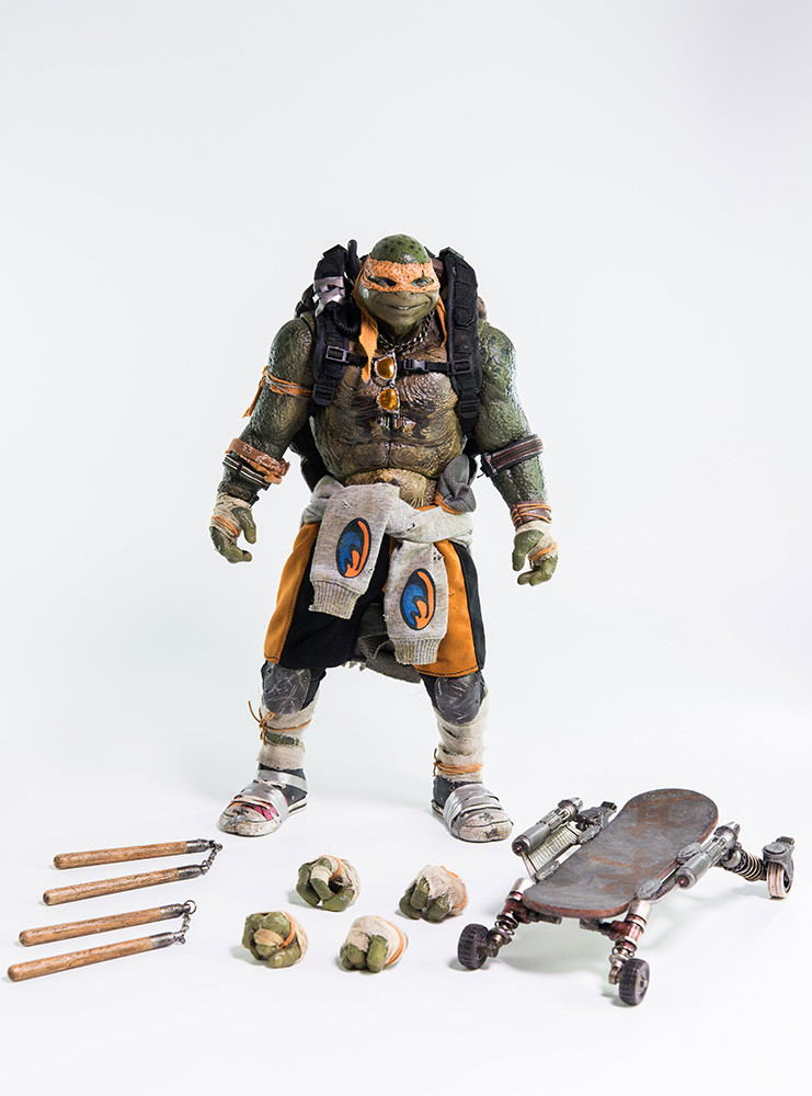 Teenage Mutant Ninja Turtles Out of the Shadows 1/6 Scale Collectible Figure: Michelangelo image 6
