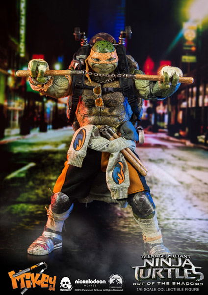 Teenage Mutant Ninja Turtles Out of the Shadows 1/6 Scale Collectible Figure: Michelangelo image 10