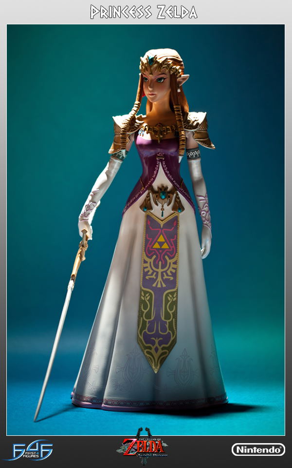 The Legend of Zelda Twilight Princess 1/4 Scale Master Arts Statue: Princess Zelda image 48