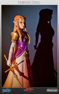 The Legend of Zelda Twilight Princess 1/4 Scale Master Arts Statue: Princess Zelda thumbnail 68