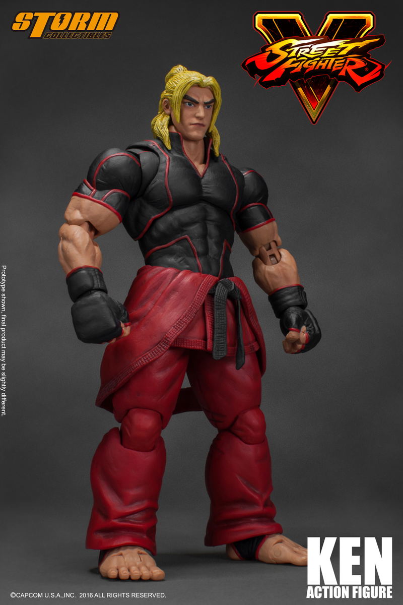 Street Fighter V 1/12 Scale Pre-Painted Action Figure: Ken image 2