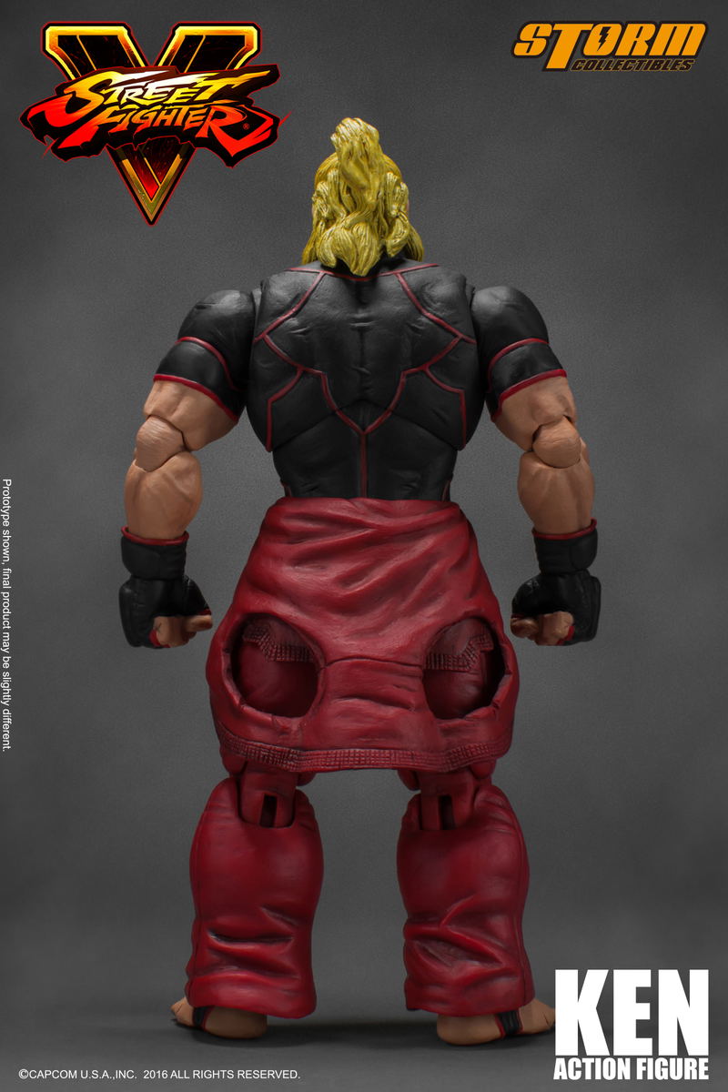 Street Fighter V 1/12 Scale Pre-Painted Action Figure: Ken image 3