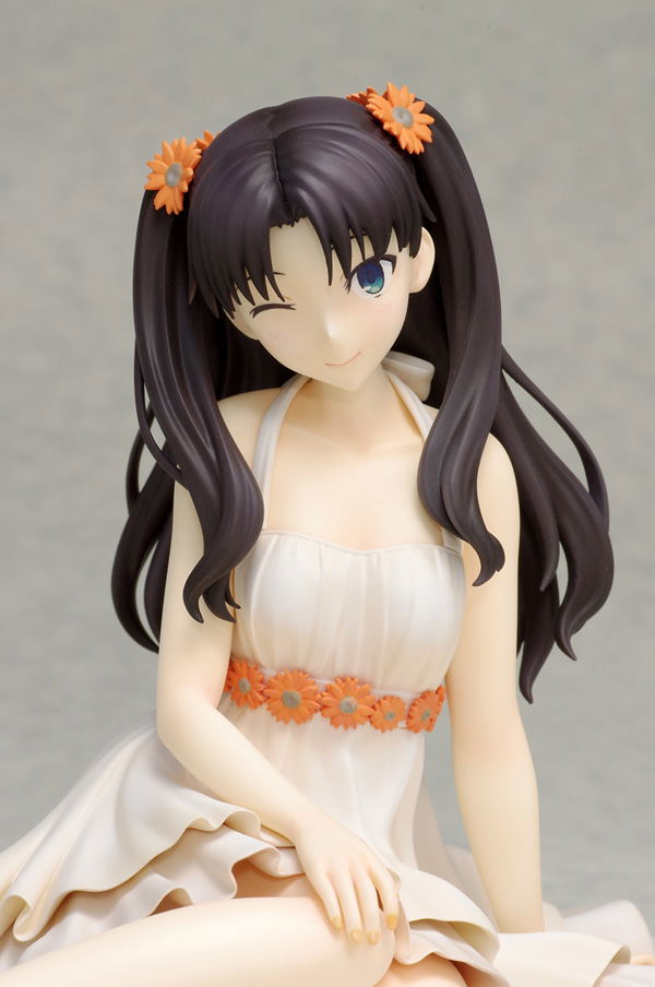 Fate/Stay Night Unlimited Blade Works 1/8 Scale Pre-Painted Figure: Rin Tohsaka One-piece Style image 5