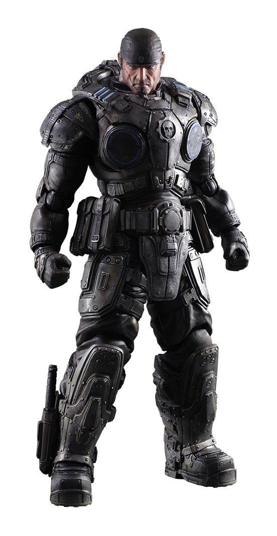 Gears of War Play Arts Kai: Marcus Fenix image 1