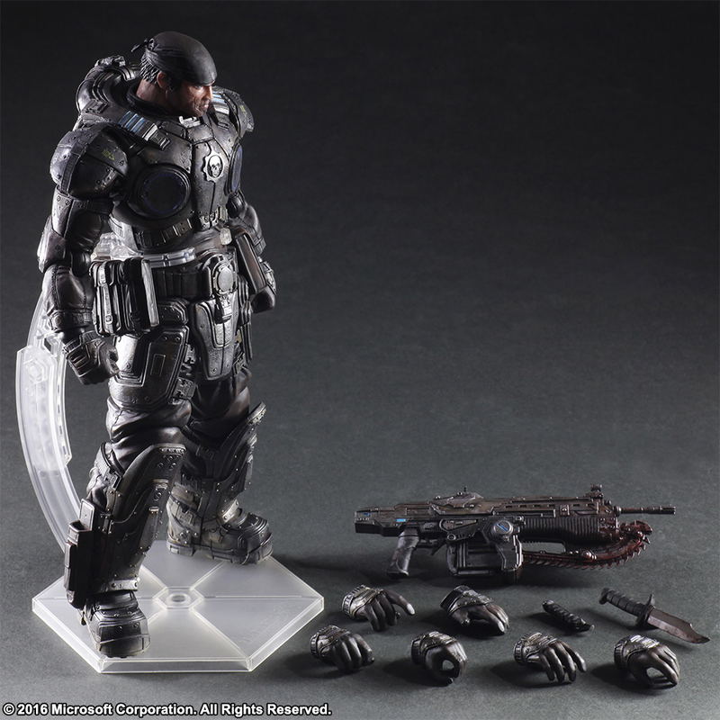 Gears of War Play Arts Kai: Marcus Fenix image 10