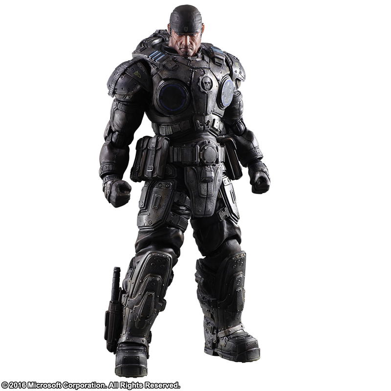 Gears of War Play Arts Kai: Marcus Fenix image 11